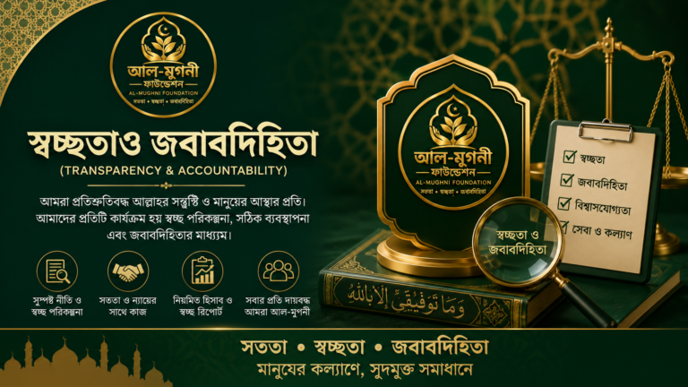 স্বচ্ছতাওজবাবদিহিতা (Transparency & Accountability)